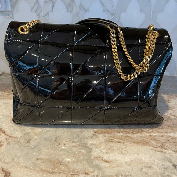 Patent leather Large Jaime Bag - Picture 2 of 6